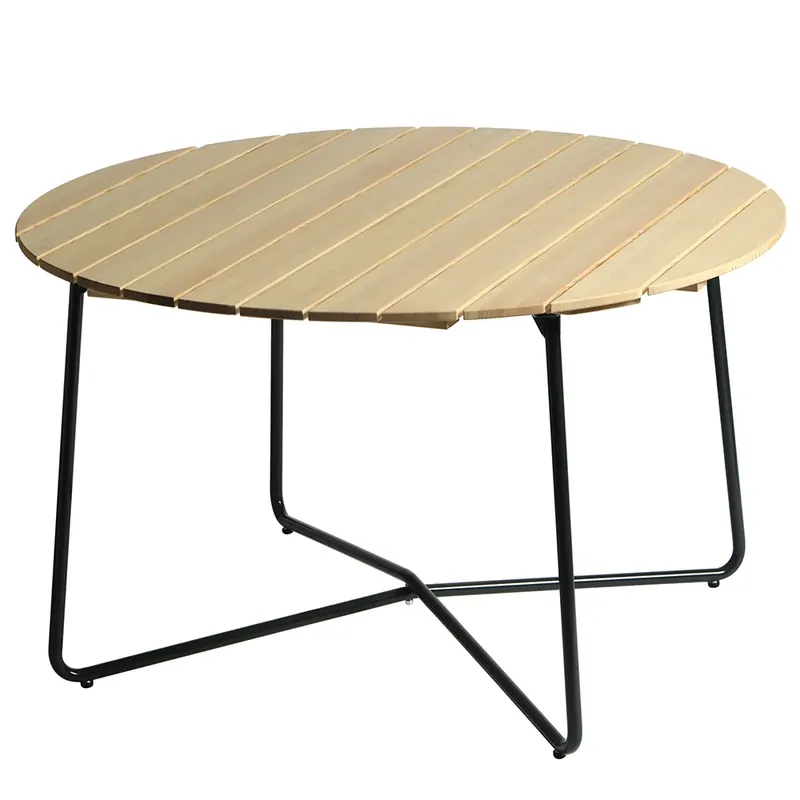 Utförsäljning 9A Bord 120 Cm Oljad Furu /Grönt Stativ